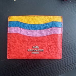 coach card holder
